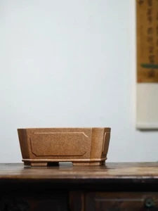 10.35in Chinese Collection Classical Refine Handmade Potted Bonsai Flower Pot - Picture 1 of 6