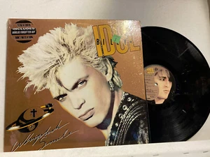 BILLY IDOL Whiplash Smile LP Chrysalis OV 41514 Sterling 1986 VG+free shipping - Picture 1 of 1