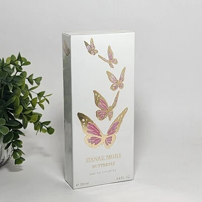 Hanae Mori BUTTERFLY Eau de Toilette Spray EDT 3.4fl oz / 100ml ~ NEW & SEALED - Image 1 of 3