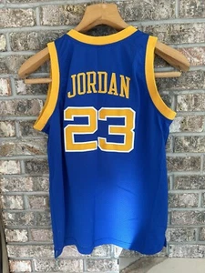 Michael Jordan Nike Jumpman #23 Youth Large Laney Bucs High School Sewn Jersey - Picture 1 of 12
