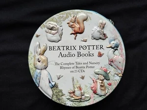 BEATRIX POTTER - THE COMPLETE TALES & NURSERY RHYMES ON 23 CD'S TIN (15) - Picture 1 of 4