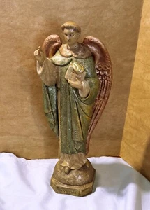 ST VINCENT DE PAUL BY SYLVESTRI RESIN FIGURINE 18" VERY GOOD CONDITION - Picture 1 of 6