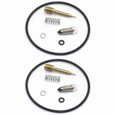 2x FOR Vulcan 88 VN1500 A B VN1500C Carburetor repair kit floating needle gasket - Image 1 of 3