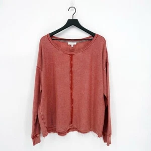 Sudadera Pullover New Directions XL Loop T en Canela Nueva con Etiquetas - Imagen 1 de 9