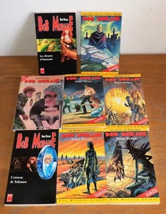 Lot de 8 anciens romans Bob Morane INEDIT par  H.Vernes TBE - Picture 1 of 4