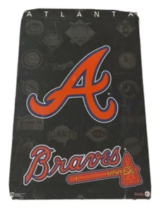 1994 Atlanta Braves MLB Baseball 34" X 22" Poster ML-134 Norman James Corp - Picture 1 of 7