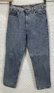 Vintage Levis 540 Blue Acid Wash Denim Jeans Made In USA Size 34X32 Actual 32x30 - Picture 1 of 11