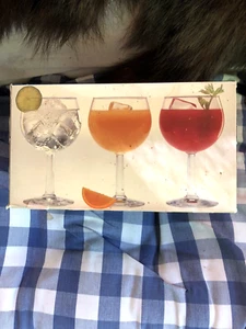 DANSK SUMMERHOUSE WINE GLASS GOBLET 6 PC SET NEW IN BOX (price is for each box) - Picture 1 of 6