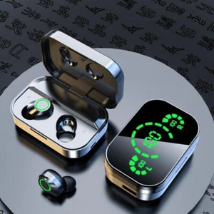 TWS Bluetooth5.3 Earbuds True Wireless Earphone Headset Premium Sound for iPhone - Picture 1 of 18