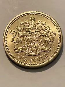 High Grade Great Britain 1983 1 Pound Coin (H130) Queen Elizabeth II - Picture 1 of 2