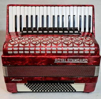 ROYALSTANDARD (WELTMEISTER)  SILVANA 96 bass Piano Accordion Akkordeon - Image 1 of 4