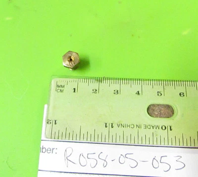 Carburador Rickman NOS Zundapp 125 MX SD Bing 132 Main Jet p/n R058 05 053 Foto 1 de 2