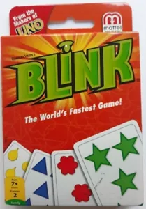 Nuovo gioco Blink Worlds più veloce di Makers Of Uno Mattel Family Fun sigillato - Foto 1 di 2