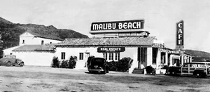 Malibu Beach California vintage 1960 photo 8x10 picture Black and white - Picture 1 of 1