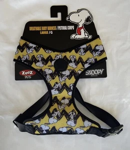 Peanuts Snoopy Adjustable Strap Red Vest Dog Harness Large NEW - Picture 1 of 3