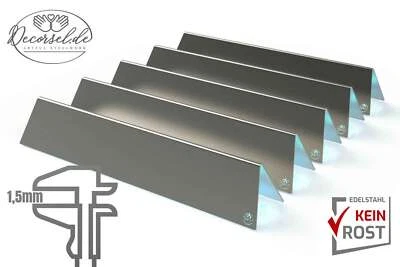 Aromaschienen V2A f Weber Spirit 300 310 320 330 ab 2013 Brennerab. Edelstahl #3