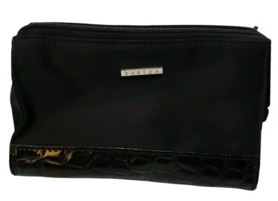 Black Makeup Cosmetic Bag Travel - Image 1 of 4