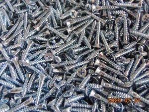 LOT OF (500) Phillips Flat Head 12 x 1-1/4 Wood Screw Zinc Plated FULL SIZE BODY - Picture 1 of 3