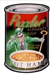 2017 Garbage Pail Kids Network Spews #41 rompecabezas sopa de alfabeto paquetes extravagantes - Imagen 1 de 2