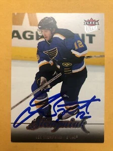 Lee Stempniak Signed St. Louis Blues Card - Picture 1 of 2