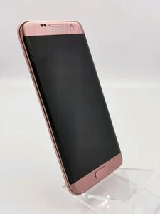 GENUINE Samsung LCD Display For Galaxy S7 Edge SM-G935 Pink Gold Grade A -236 - Picture 1 of 3