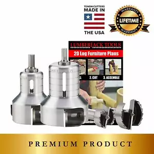 Holzfäller Werkzeuge 1"" & 2"" Pro Starter Kit PSK2 Log Möbel Zapfenschneider - Bild 1 von 5