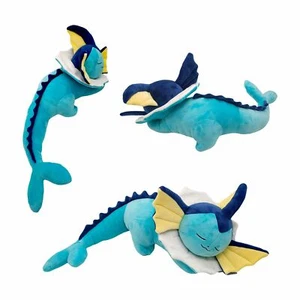 50cm NEW Anime Role Sleeping Vaporeon Plush Dolls Toys Kids Holiday Gifts - Picture 1 of 12