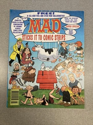 January 1995 Super Special Mad Magazine 101 – Comic Strips  FN - Image 1 of 4