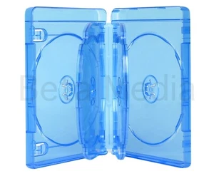 5 x Blu ray 14mm *** Holds 6 *** Quality Blu-ray cover / case - Afbeelding 1 van 1