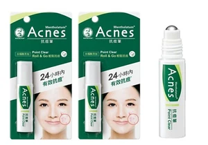 Mentholatum Acnes Point Clear Roll Pen 9mL x 2 - Picture 1 of 2