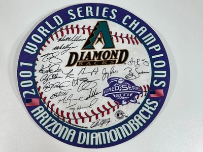 2001 Arizona Diamondbacks World Series Champs 14.5” Facsimile Signed Pennant MLB - Image 1 of 4