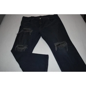 Levis 541 Jeans Mens Size 42 x 30 Athletic Tapered Fit Blue Cotton Blend Patches - Picture 1 of 8