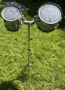 Tama Swingstar 8 and 10” Rack Tom set Japan Stainless Steel Stand - Picture 1 of 20