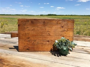 Großes Vintage französisches Brotbrett, rechteckiges Brotbrett, Holz Schneidebrett G36 - Bild 1 von 10