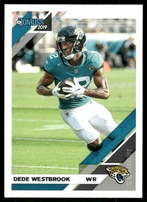 2019 Donruss Dede Westbrook Jacksonville Jaguars #123 - Image 1 of 2