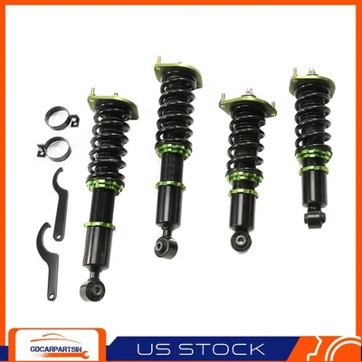 For 1990-2005 Mazda Miata MX5 NA NB Coilovers Suspension Adj Height Shocks Kits Foto 1 de 4