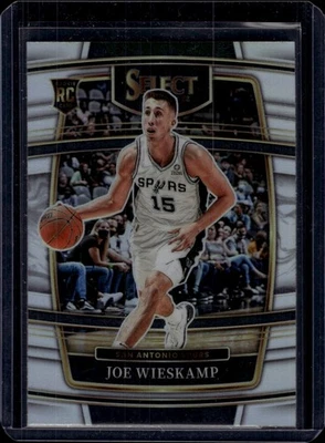 2021-22 Panini Select Silver Prizms #18 Joe Wieskamp San Antonio Spurs Rookie - Image 1 of 2