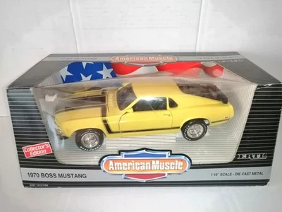 FORD BOSS 302 MUSTANG 1970 ERTL SCALA 1/18 - Immagine 1 di 2