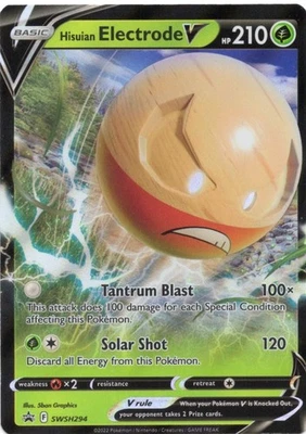 Hisuian Electrode V SWSH294 SWSH: Sword & Shield Promo Cards Holo - Image 1 of 2