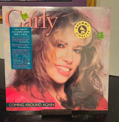 Carly Simon -Coming Around Again Original Vinyl LP in Shrink NM - Image 1 of 4