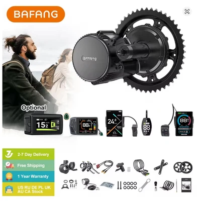 "Комплект ""сделай сам"" двигателя среднего привода 48 В 750 Вт BAFANG BBS02B комплекты для переделки Ebike 68-73 мм" - Изображение 1 из 4