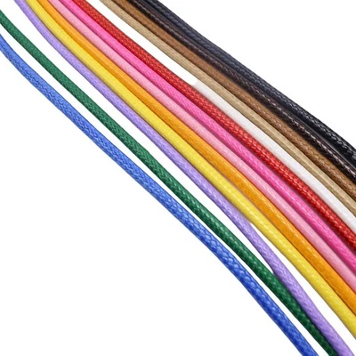 5.5/11Yards Korean Waxed Cord String 3mm Macrame Necklace Thread Bracelet Making - Image 1 of 4