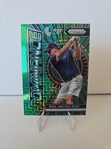 2024 Panini Prizm Liv Golf - Dominance Phil Mickelson Green Mojo Prizm 34/54 - Bild 1 von 6