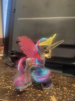 My Little Pony G4 Rainbow Shimmer FIM Princess Celestia 2014 4” Brushable - Image 1 of 3
