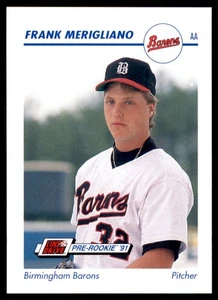 1991 Line Drive AA #67 Frank Merigliano Birmingham Barons - Bild 1 von 2