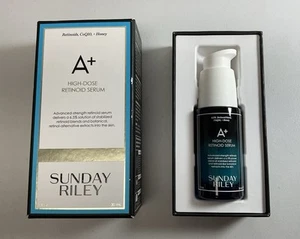SUNDAY RILEY A+ HIGH-DOSE RETINOID SERUM - BRAND NEW IN BOX - Picture 1 of 5
