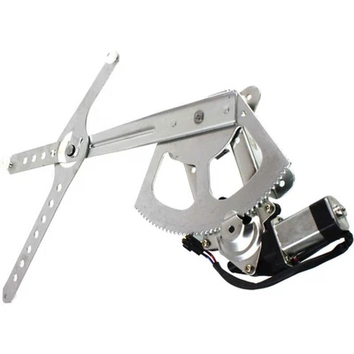 Regulador de ventana eléctrica lateral del pasajero y motor delantero para GMC C3500 1999 2000 Foto 1 de 4