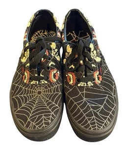 Vans Old Skool Glow Frights Glow-in-the-Dark Low 5.5 Men/Women 7 Skull Web Shoe - Picture 1 of 7
