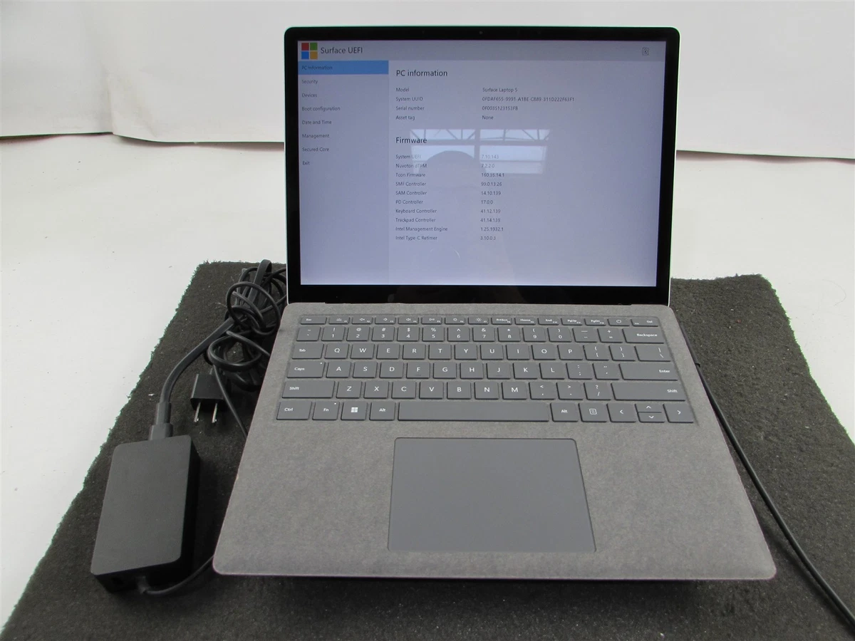 Microsoft Surface Laptop 512 GB SSD Capacity 16 GB RAM PC Laptops
