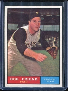1961 Topps Baseball # 270 Bob Friend (EX-MT) Excellent to Mint - Picture 1 of 2